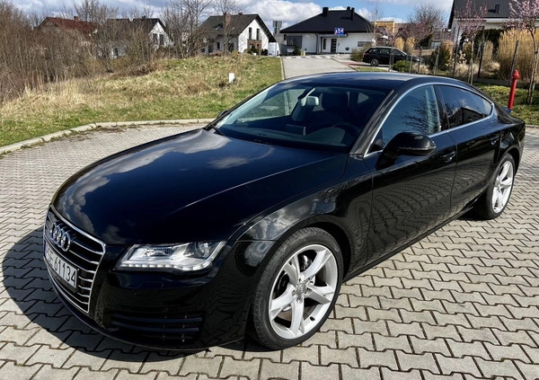 Audi A7 cena 63500 przebieg: 251320, rok produkcji 2012 z Śrem małe 781